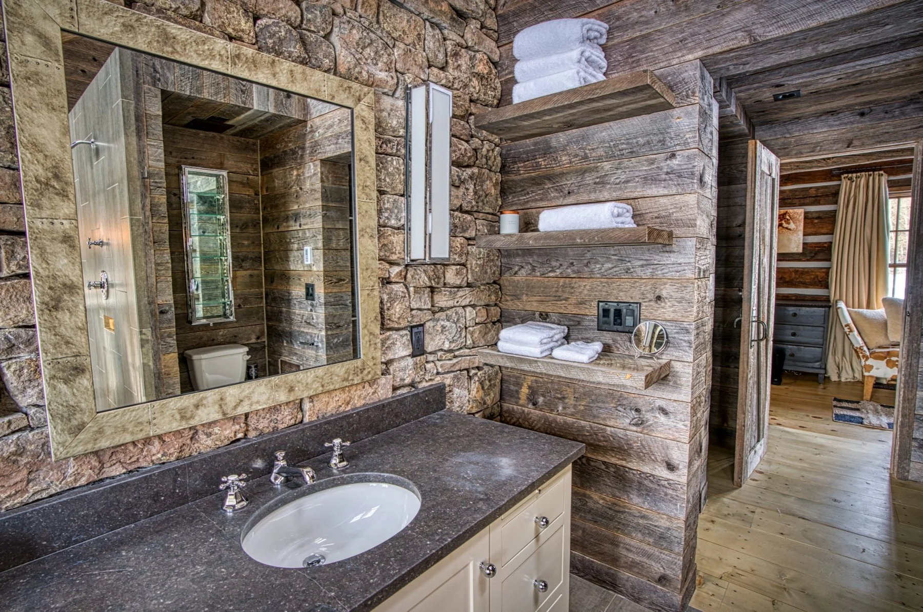 Craft Bath Vanity Stone Wood