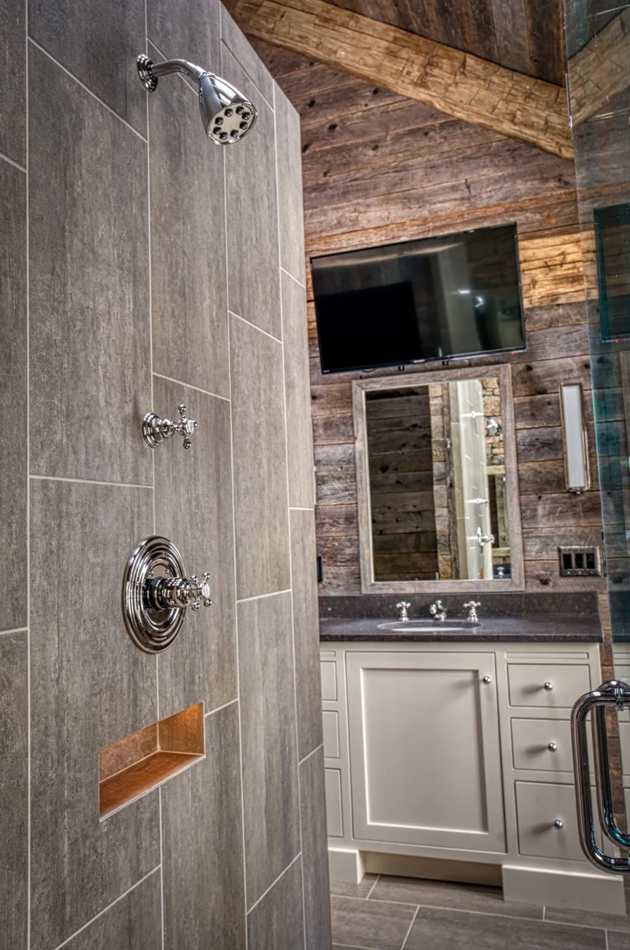 Craft Shower Controls Wood Stone