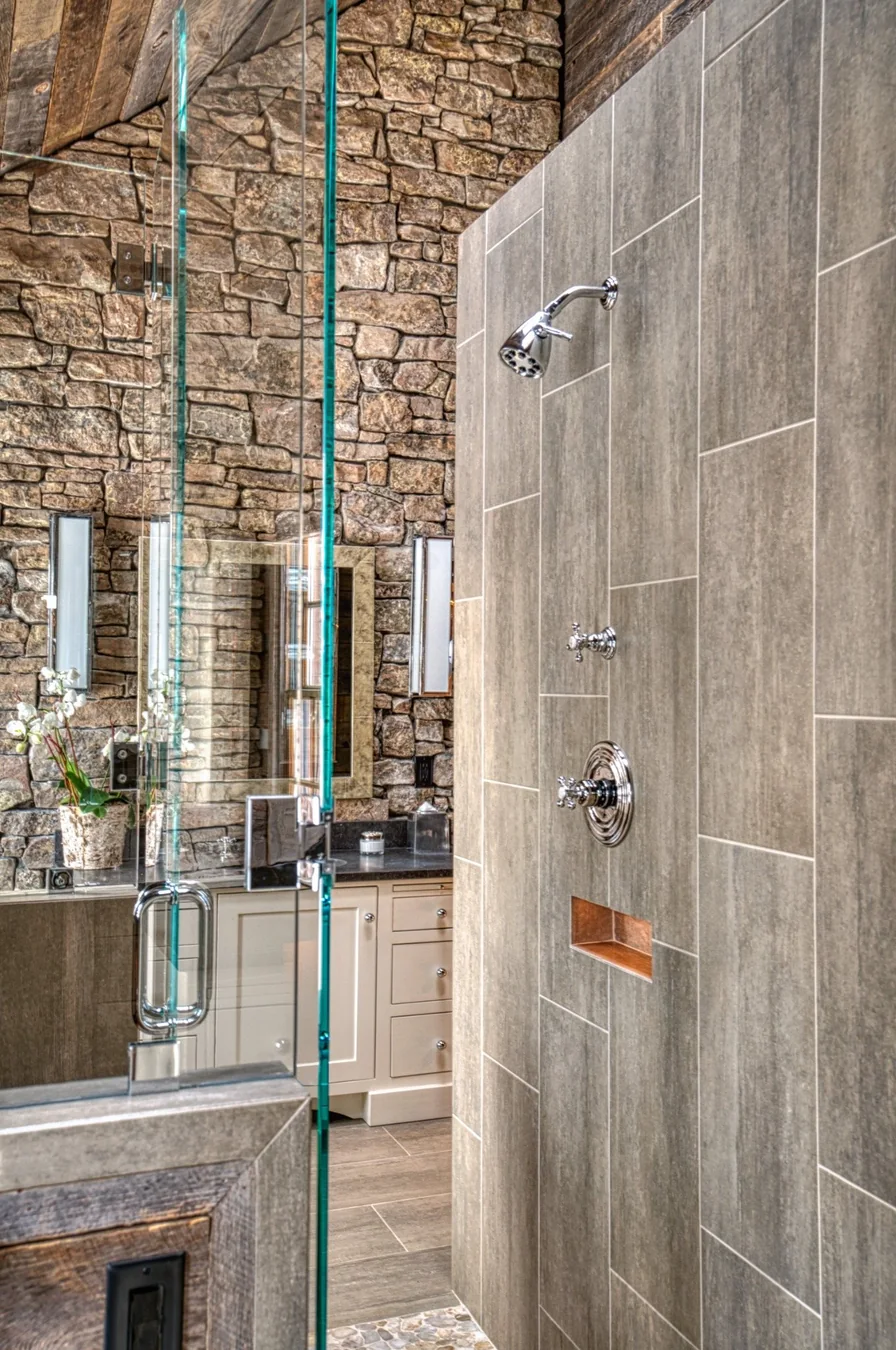 Craft Stone Tile Shower Detail