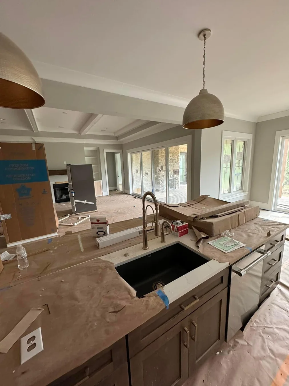 Premium Custom Custom Kitchen Open Living Install