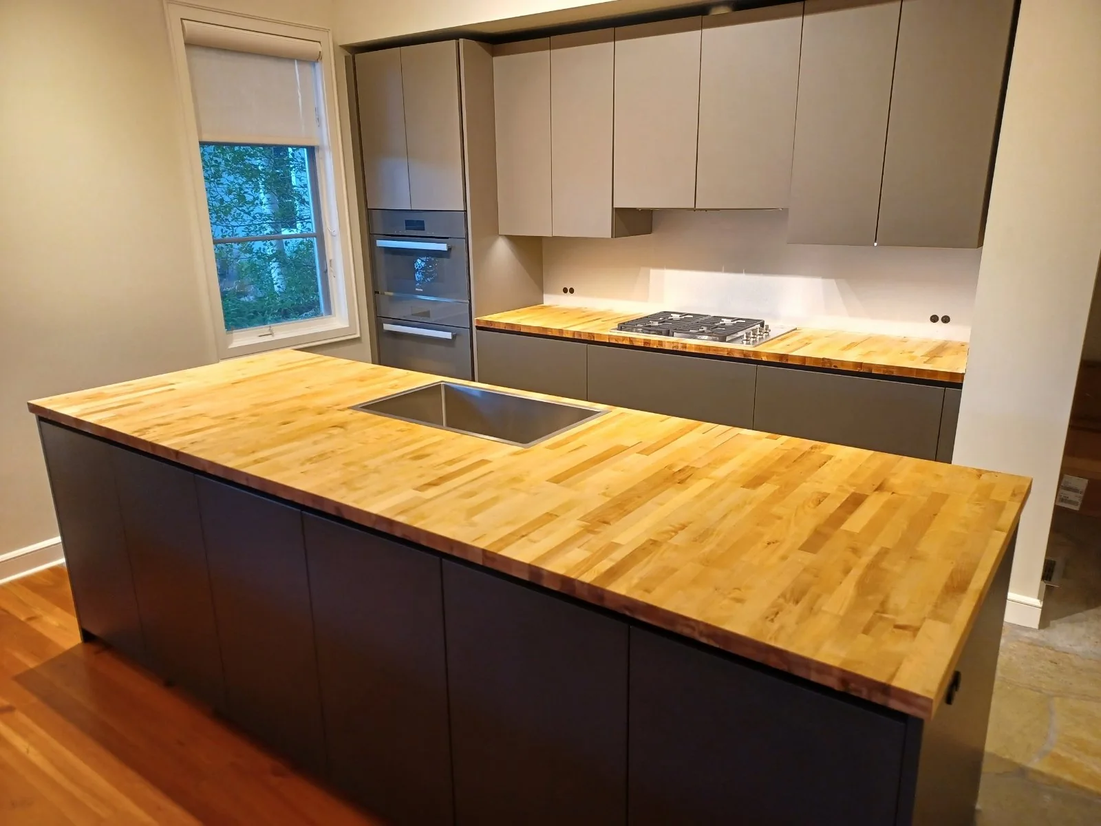 Real Butcher Block Kitchen Overview