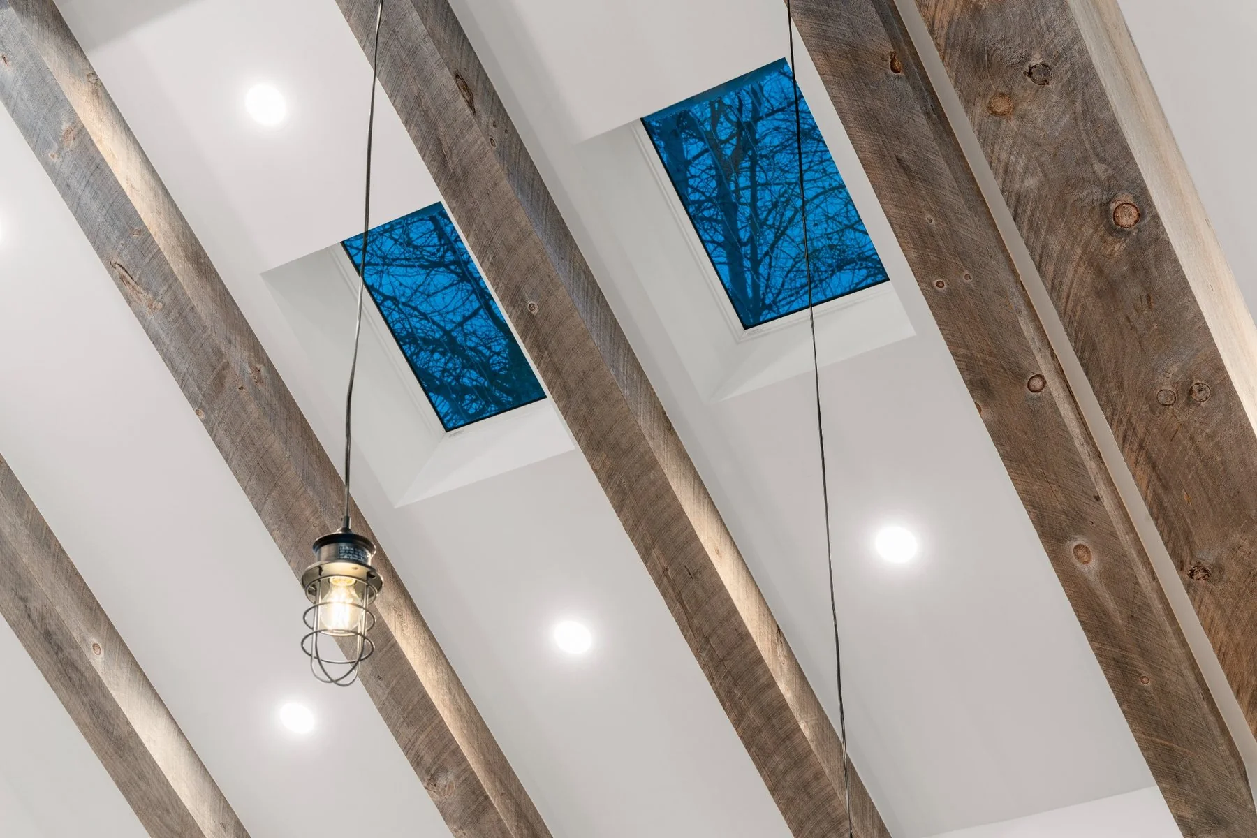 Real Timber Beams Skylights