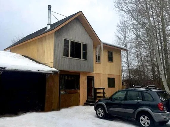 Remodel Exterior After Siding Snow