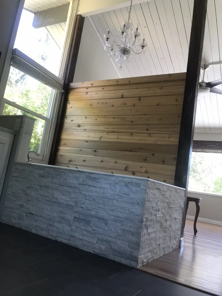 Remodel Wood Stone Bath Wide